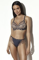 Ava 2277/B Brazilian Briefs Graphite S-3XL