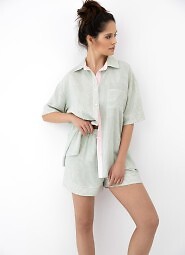 Piżama Sensis Simona kr/r XS-2XL rozpinana