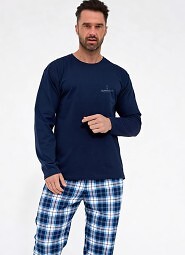 Piżama Cornette 124/220 Bell Rock 3 dł/r M-2XL