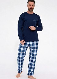 Piżama Cornette 124/220 Bell Rock 3 dł/r 3-5XL