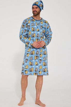 Koszula Cornette 110/36 dł/r M-2XL