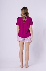 Piżama Leveza 1717 Antonina kr/r S-XL