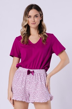 Piżama Leveza 1717 Antonina kr/r S-XL - zdjęcie 2