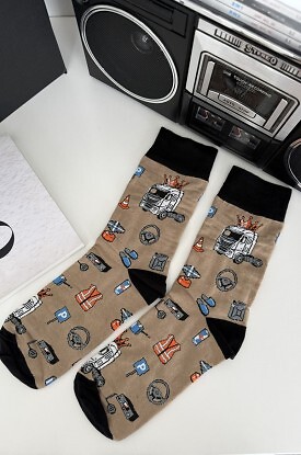 Skarpety Milena Avangard 0125-144 Król Parkingu 39-46 - zdjęcie 2