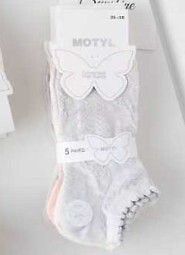 Stopki WiK Motyl 3504 wz.14 Ażur 35-42