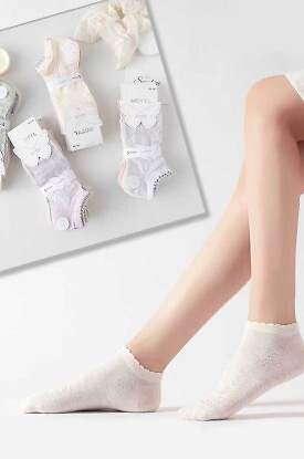 Stopki WiK Motyl 3504 wz.14 Ażur 35-42