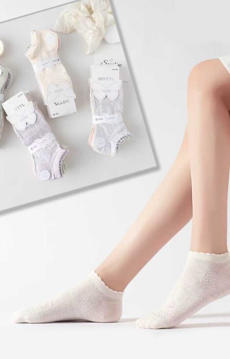 Stopki WiK Motyl 3504 wz.14 Ażur 35-42