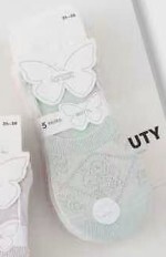 Baletki WiK Motyl 3522 wz.16 Ażur 35-42