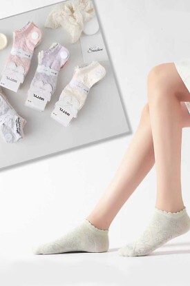 Stopki WiK Motyl 3504 wz.16 Ażur 35-42