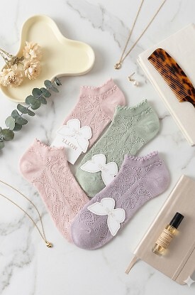 Stopki WiK Motyl 3504 wz.13 Ażur 35-42