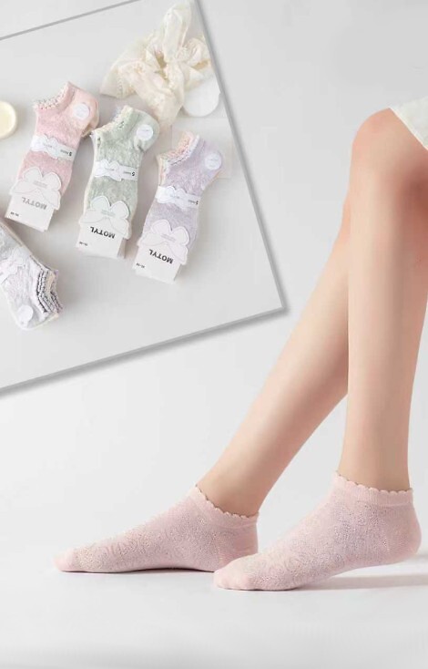 Stopki WiK Motyl 3504 wz.13 Ażur 35-42