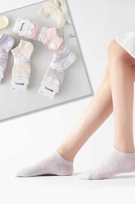 Stopki WiK Motyl 3504 wz.15 Ażur 35-42