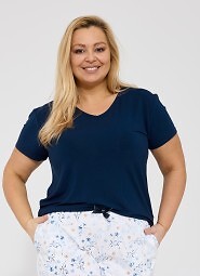 Piżama Cornette 878/349 Katherine kr/r 3XL-5XL