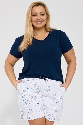 Piżama Cornette 878/349 Katherine kr/r 3XL-5XL