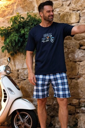 Piżama Cornette 326/217 Legend Rider kr/r S-2XL