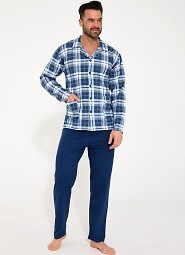 Piżama Cornette 114/83 dł/r S-2XL rozpianana