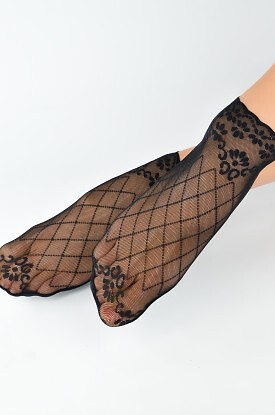 Skarpetki Noviti SN034 Koronkowe 36-41 - zdjęcie 2