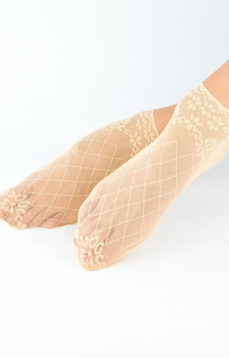 Skarpetki Noviti SN034 Koronkowe 36-41