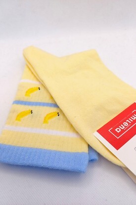 Skarpety Milena 0200-234 Banany 37-41 - zdjęcie 2