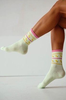 Skarpety Milena 0200-234 Banany 37-41