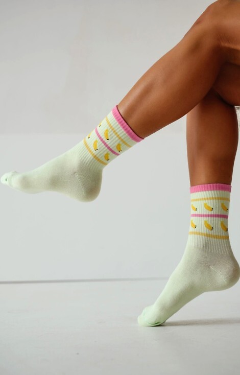 Skarpety Milena 0200-234 Banany 37-41