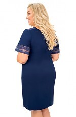 Koszula Donna Linda Plus kr/r 3XL-6XL