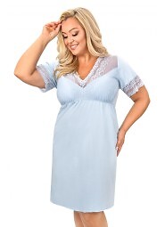 Koszula Donna Linda Plus kr/r 3XL-6XL