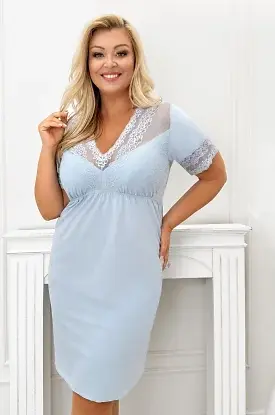 Koszula Donna Linda Plus kr/r 3XL-6XL - zdjęcie 2