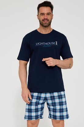 Piżama Cornette 326/215 Lighthouse kr/r S-2XL
