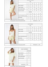 Piżama Sensis Savanna kr/r S-XL