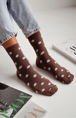 Skarpety Milena 0200-235 Grochy 37-41