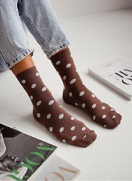 Skarpety Milena 0200-235 Grochy 37-41