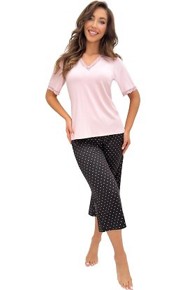 Piżama Donna Pati 3/4 kr/r S-2XL