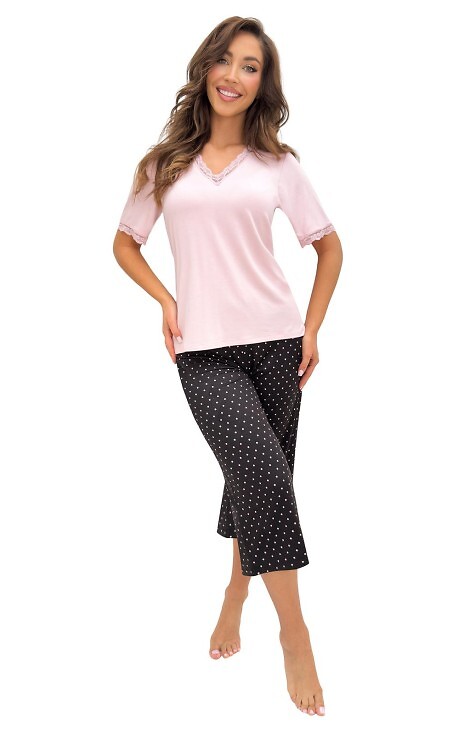 Piżama Donna Pati 3/4 kr/r S-2XL
