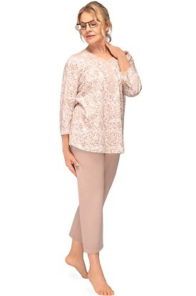 Piżama Martel 271 Lucyna II kr/r M-3XL - zdjęcie 2