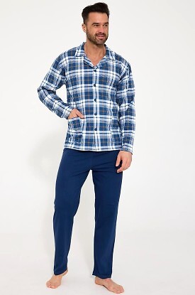 Piżama Cornette 114/83 dł/r 3XL/5XL rozpinana