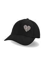 Czapka Noviti CD148 Serce Damska