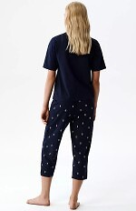 Piżama Atlantic NLP-511 kr/r S-2XL