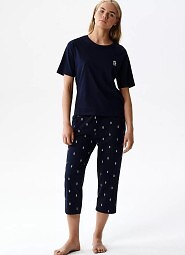 Piżama Atlantic NLP-511 kr/r S-2XL