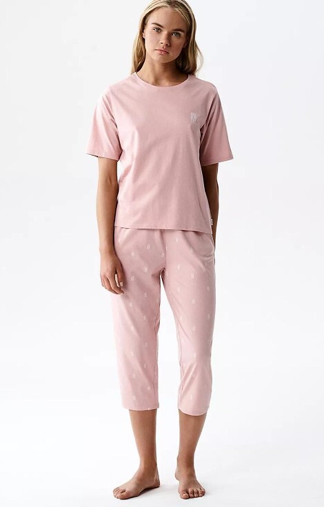 Piżama Atlantic NLP-511 kr/r S-2XL