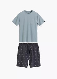 Piżama Atlantic NMP-402 kr/r S-2XL