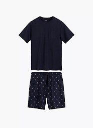 Piżama Atlantic NMP-402 kr/r S-2XL