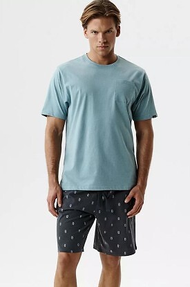 Piżama Atlantic NMP-402 kr/r S-2XL