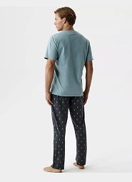 Piżama Atlantic NMP-403 kr/r S-2XL