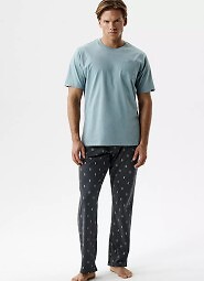 Piżama Atlantic NMP-403 kr/r S-2XL