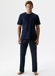 Piżama Atlantic NMP-403 kr/r S-2XL