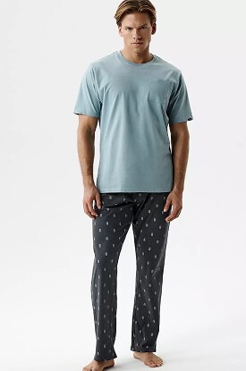 Piżama Atlantic NMP-403 kr/r S-2XL - zdjęcie 2