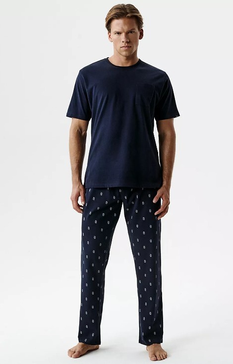 Piżama Atlantic NMP-403 kr/r S-2XL