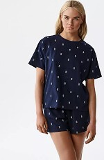 Piżama Atlantic NLP-510 kr/r S-2XL