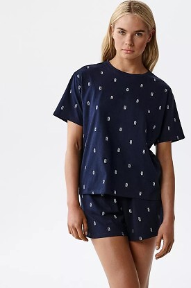 Piżama Atlantic NLP-510 kr/r S-2XL